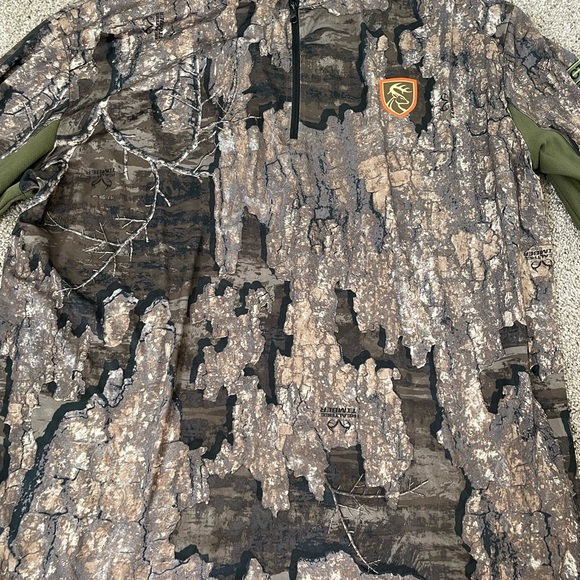Hunting Quarter Zip Realtree Timber Camo - Picture 5 of 5